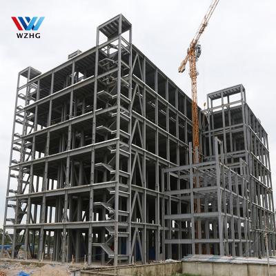 China Steel Structure Building Light Steel Structure Steel Structure / Prefab Industrial Building Prefab High Rise Tall Apartment for sale