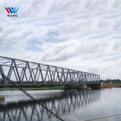 China Suspensiongreat stability and long fatigue life municipal portable bailey bridge large span steel structure skywalkpedestrian bridge manufacturer for sale