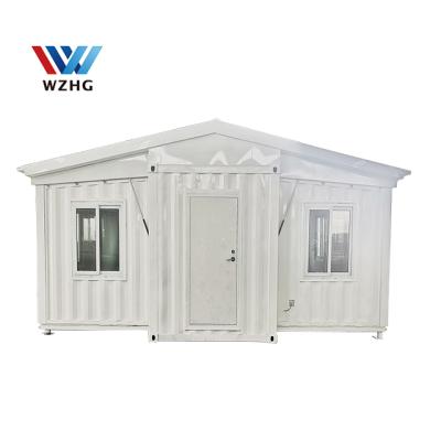 China Modern enlarge living room folding house container house isolation desinfect cabin house villa malaysia for sale