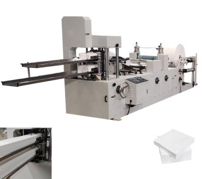 China 1/4 1/6 times 1/8 times automatic double decks napkin paper making machine for sale