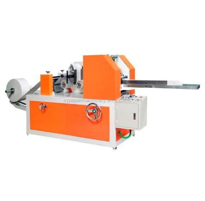 China Automatic Emboss-Fold-Count-Cut Handkerchief Tissue Paper Making Machine for sale