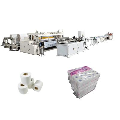 China Factory Small 1800mm Toilet Paper Roll Making Machine Production Line for sale