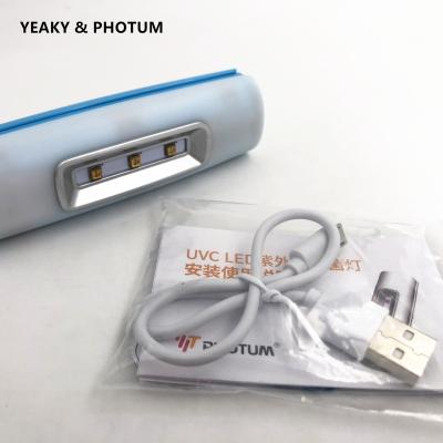 China Wholesale and retail YEAKY and PHOTUM LED portable UV-C lamp/sterilamp UV-C pint H8UVC for sale