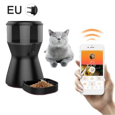 China Auto vending top capacity quantitativ real time video timing top smart pet feeder for sale