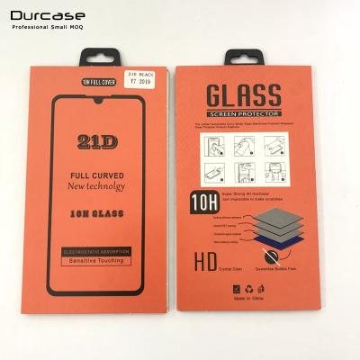 China Hot Selling Low MOQ 21D OG Mobile Phone 9H Hardness Tempered Glass Screen Protector For Huawei Y7 5T A1K nova 2019 With Package for sale