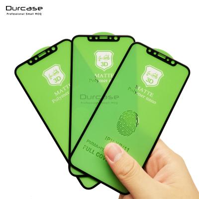 China Hot Selling Mobile Phone Screen Protector 3D Nano Frosted Screen For iphone 11 Pro Max 12 Guards 11pro 11 Tempered Glass Protector for sale