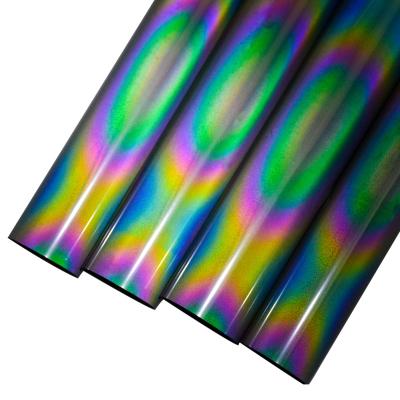 China Easy to cut & new in 2020 hot washable weed diversity printing reflective heat transfer vinyl for t shirts for sale