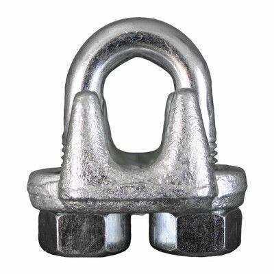 China 1/2 Inch Wire Rope Cable Clamps Customized Rigging Hardware U - Bolt Style for sale