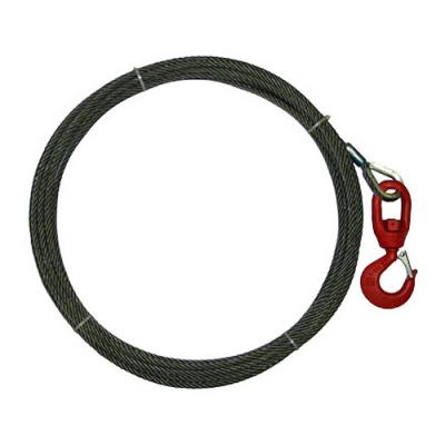 China Spring Loaded Latch Rope , Wire Rope Winch Swivel Hook Multiple Sizes For Tow Truck for sale