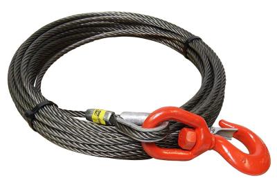 China All - Grip Steel Rope Winch Line Strong Durability Easy Handling Fiber Core for sale