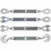 China Silver Boat Rigging Hardware , Galvanized Steel Turnbuckles JAW & JAW Type for sale