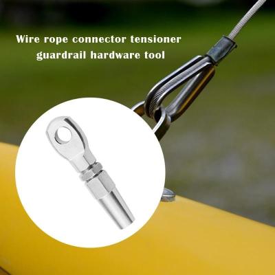 China Swageless Eye Terminal Stainless Steel Wire Rope Slings for sale