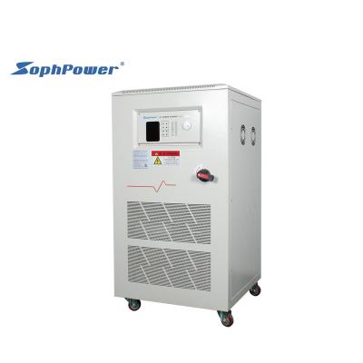 China 60KVA 3 Phase Variable Frequency AC Power Source 700*1600*800mm for sale