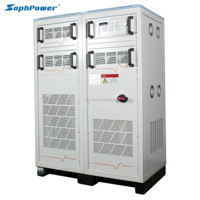 China 100KVA 3 Phase Frequency Converter AC Power Source 1000*1675*1100mm for sale