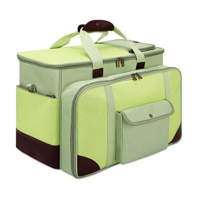 China High Quality Portable Picnic Drink Food Tableware OEM Cooler Bag Eco-Friendly Storage for sale