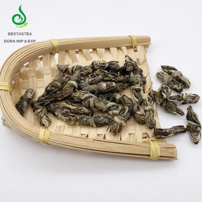 China Best Selling Tea Loose Brand Natural Jasmine Butterfly Knot Scented Tea Jasmine Tea Pure OEM Popular Diet Green Tea for sale