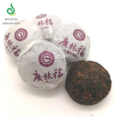 China Wholesale Mini Tuocha Shu Yunnan Puerh Royal Tea Puer Tea Factory Compress Tea Cake GLF Compressed 5 Years for sale