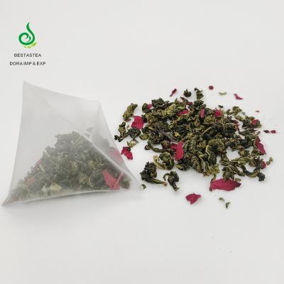 China Tea Factory Bulk Supply New Next Rose Flavor Oolong Tea Chinese Flavor Loose Tea Bag Rose Flavored Teabags for sale