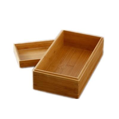 China Recyclable Custom Bamboo Gift Storage Tea Box for sale