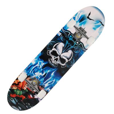 China Adult OEM Roller Skates Board with Double Rocker and 9-Ply Canadian Maple Deck for sale