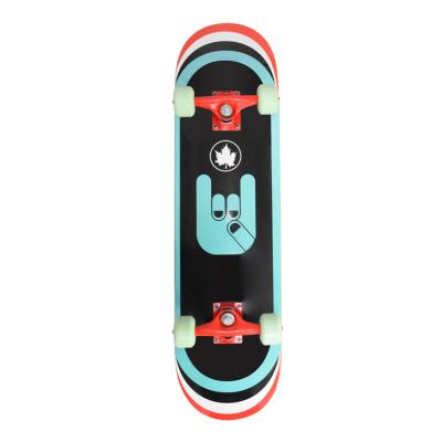 China Adult Custom Double Kick 31x8inch Concave Roller Skateboards China OEM Complete Manufacturer for sale