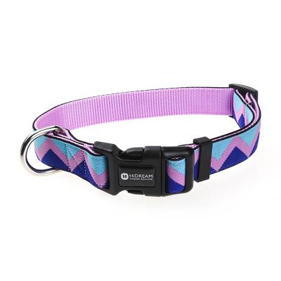 중국 Adjustable Dog Walking Collars And Leashes Rainbow Girl Newborn Puppy Collar 판매용