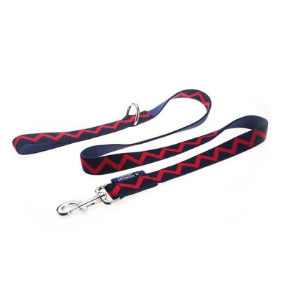 Cina 9.14m 30 Ft elastico rosso dei blu navy del guinzaglio di nylon resistente del cane da 20 Ft tessuto in vendita