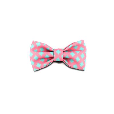 China Pequeña ayuda grande de la Navidad del cuello de perro de la corbata de lazo de Cat Dog Bowtie Red Pink en venta