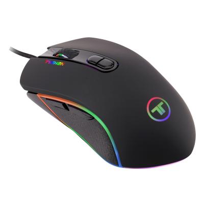 China Game 3200 DPI True RGB 16.8 Million RGB Color 5 Mode Lighting USB Wired RGB 7D Gaming Mouse for sale