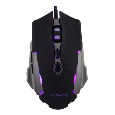 China Entry Level Features Good Cheap Optical Gaming Computer PC New High Dpi 6D RGB Wired Mouse for sale