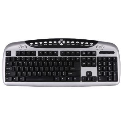 China Hot Selling Multi Language Waterproof Multi Layout Laptop Computer USB Ambidextrous Multimedia Desktop Computer Wired Keyboard for sale