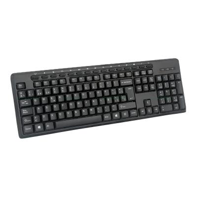 China Ambidextrous Computer Keyboard, Multimedia Design, 15 Multimedia Keys for sale