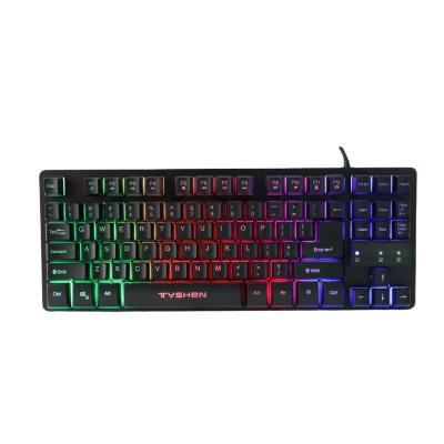 China Mini Gaming Keyboard ambidextrous, metal back panel, 19 keys no ghosting for sale