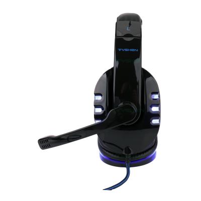 China Earbuds computer gaming headset, black blue, ready in stock, MOQ: 30 PCS for sale