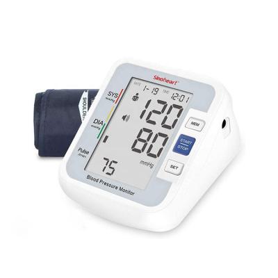 China Sinocare Digital Low Noise Automatic Arm Blood Pressure Monitor Slap Portable Electronic Blood Pressure Meter Monitor for sale