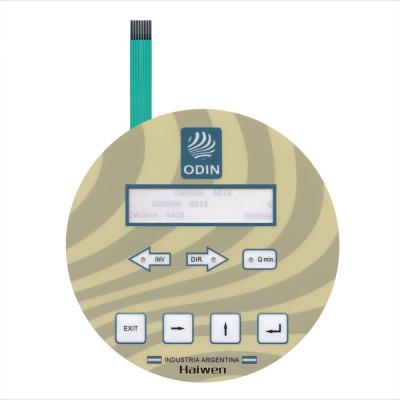 China Telecommunication Equipment Membrane Switch Button Panel With Transparent LCD Screen for sale