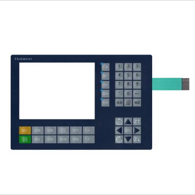 China Telecommunication Equipment Waterproof Membrane Keypad for sale