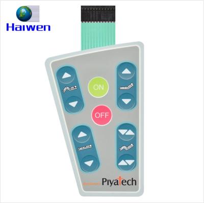 China Membrane Keyboard Telecommunication Equipment Customized Keypad Waterproof Switch for sale