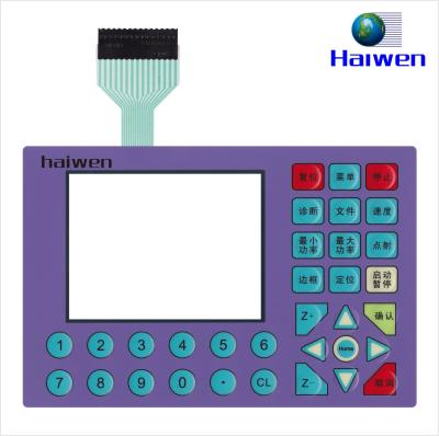 China Customized Standard Industrial Electronic Equipment Matrix 5*4 Membrane Control Panel Switch for sale