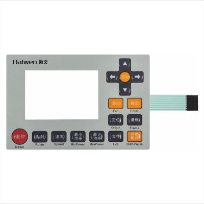 China Flexible Home Appliance Matrix Membrane Switch Keyboard With Digital Printing for sale