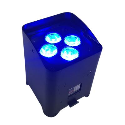 China Stage......Wireless DMX Party Stage Lighting Par In APP Control 6x18w Battery Uplight Led Stage Lights for sale