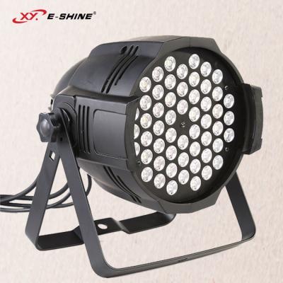 China Less Power Disco Led Light RGBW Stage Led 54pcs*3w Par Light for sale