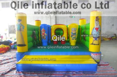 China inflatable cartoon bouncy , cowboy shape  jumper. jumping,adult party rentals big bouncer for sale for sale