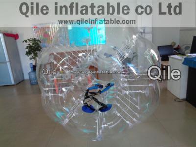 China Bumper Ball Body Zorbing Bubble Football Bubble Soccer Ball for sale