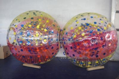 China 0.7mm / 1.0mm TPU Inflatable Zorb Ball With Soft Back Cushions for sale