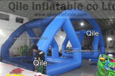 China Crazy Summer Inflatable Water Wars Game Water Balloon Battle With CE / UL Blower for sale