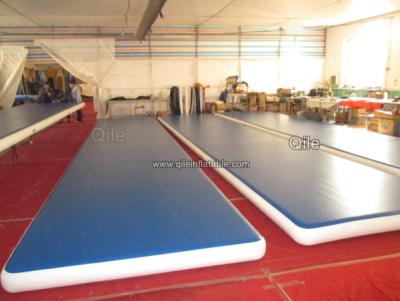 China Good Airtightness Inflatable Air Tumble Track / Inflatable Gym Mats for sale