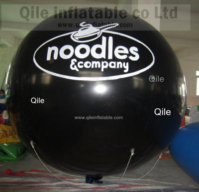 China red  Inflatable Advertising Balloons For Commercial Advertising 2.5m Diameter for sale