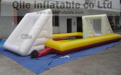 China Portable Large Inflatable Soccer Pitch For Commercial Use , Inflatable Soccer Field for sale