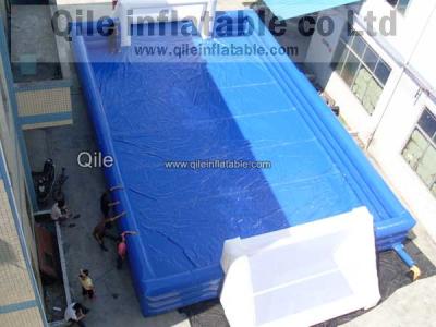 China Kids / Adults Inflatable Soccer Field Playground Outdoor Sports for sale